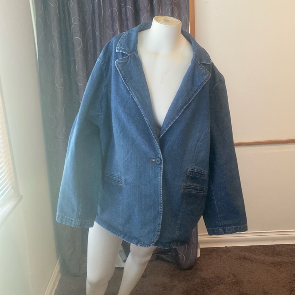 CJ Blue Denim Blazer